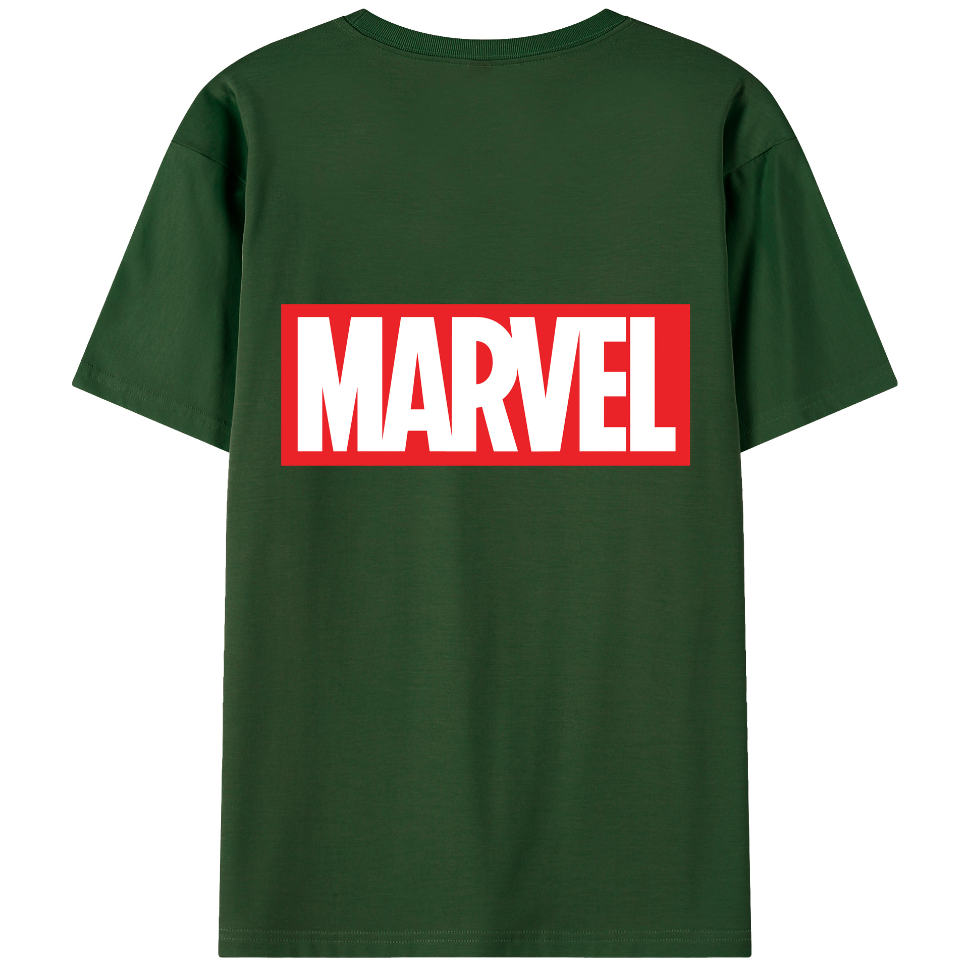 （画像用） アベンジャーズ The Avengers 綿100％半袖Tシャツ（背面プリント）